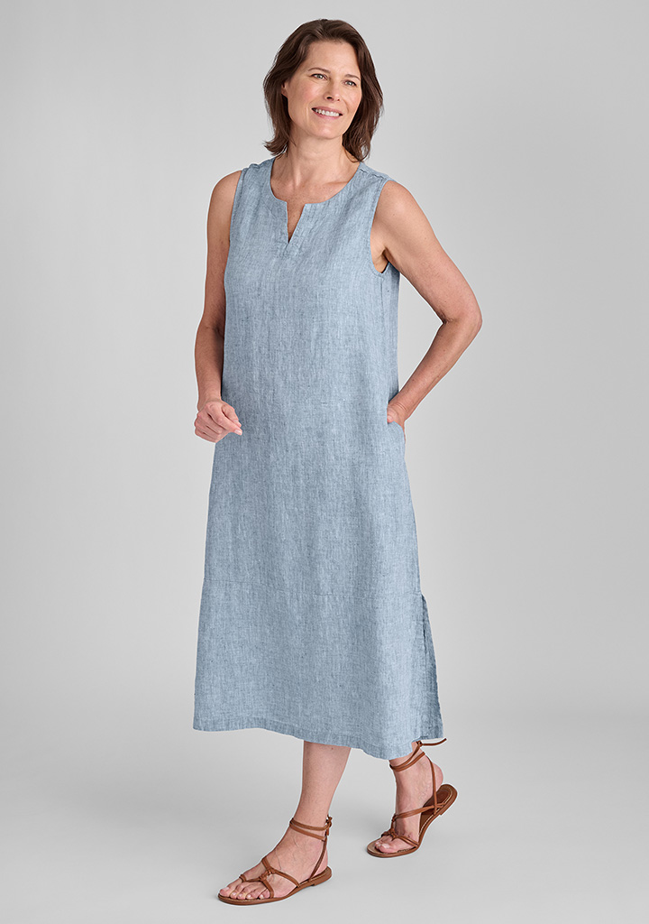 Flax linen clothing outfit