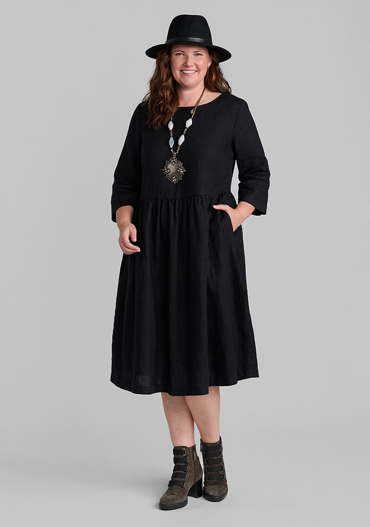 Flax linen clothing outfit