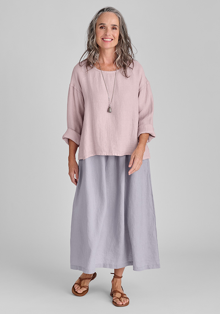 Flax linen clothing outfit