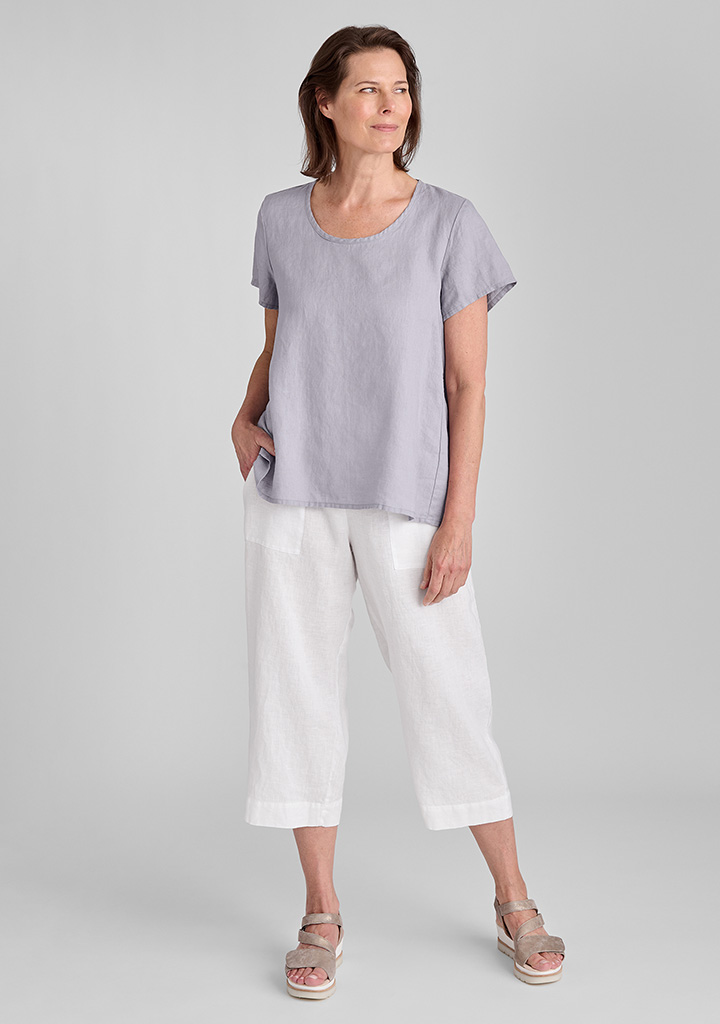 Flax linen clothing outfit