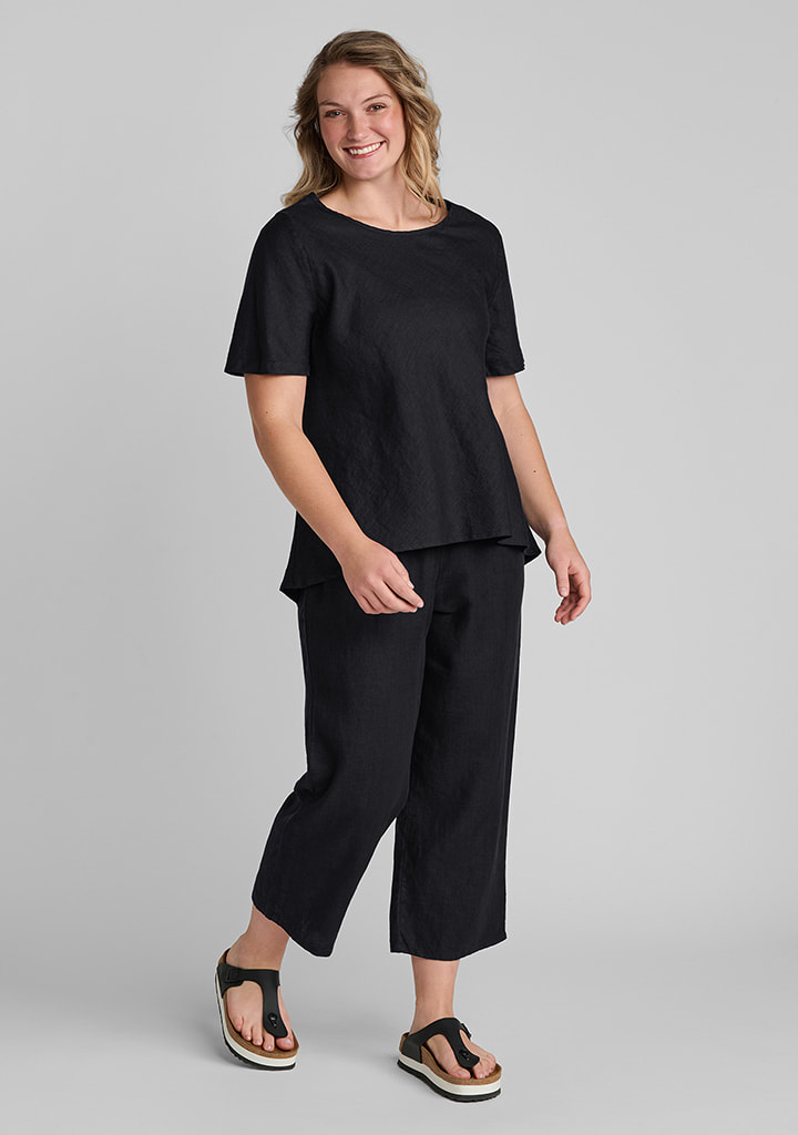 Flax linen clothing outfit