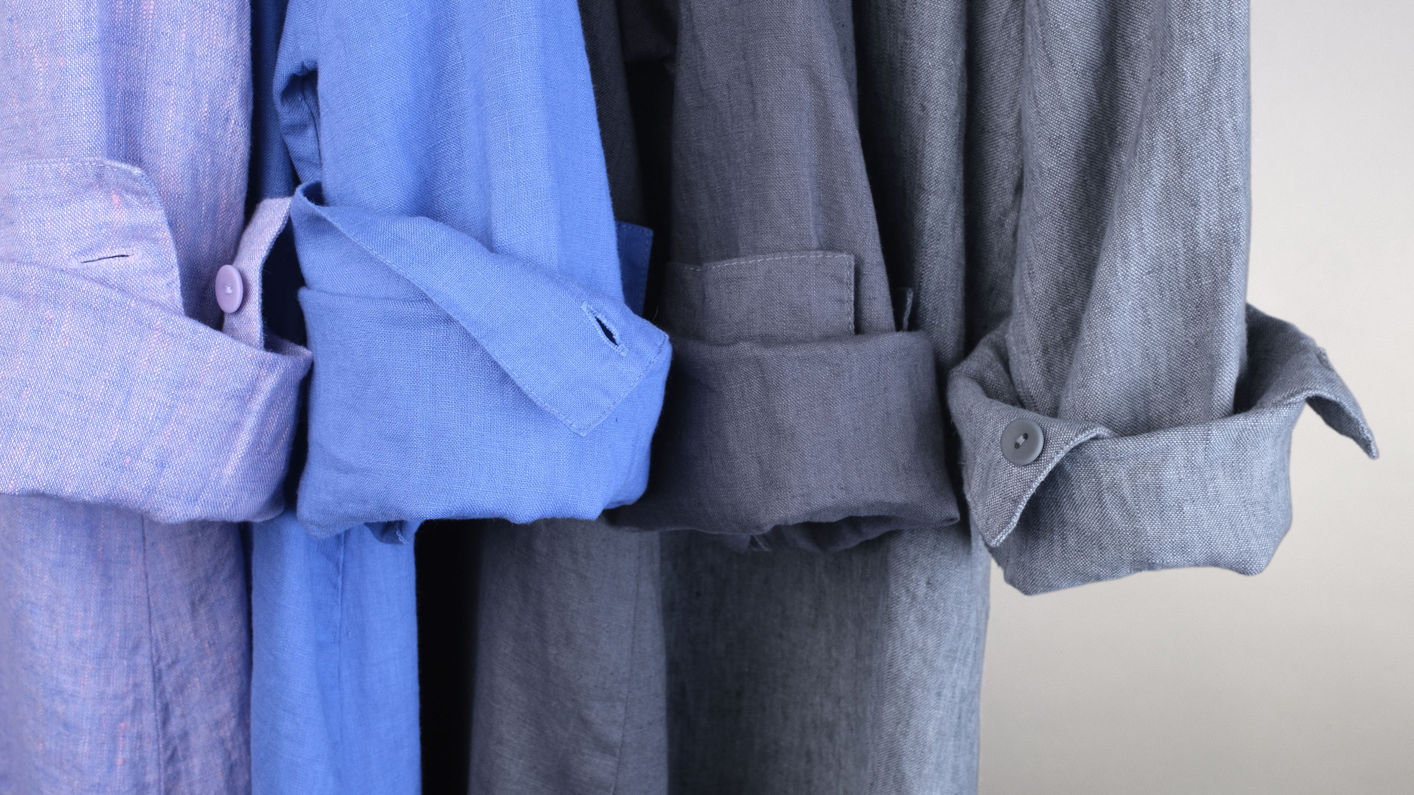 FLAX linen shirt sleeves