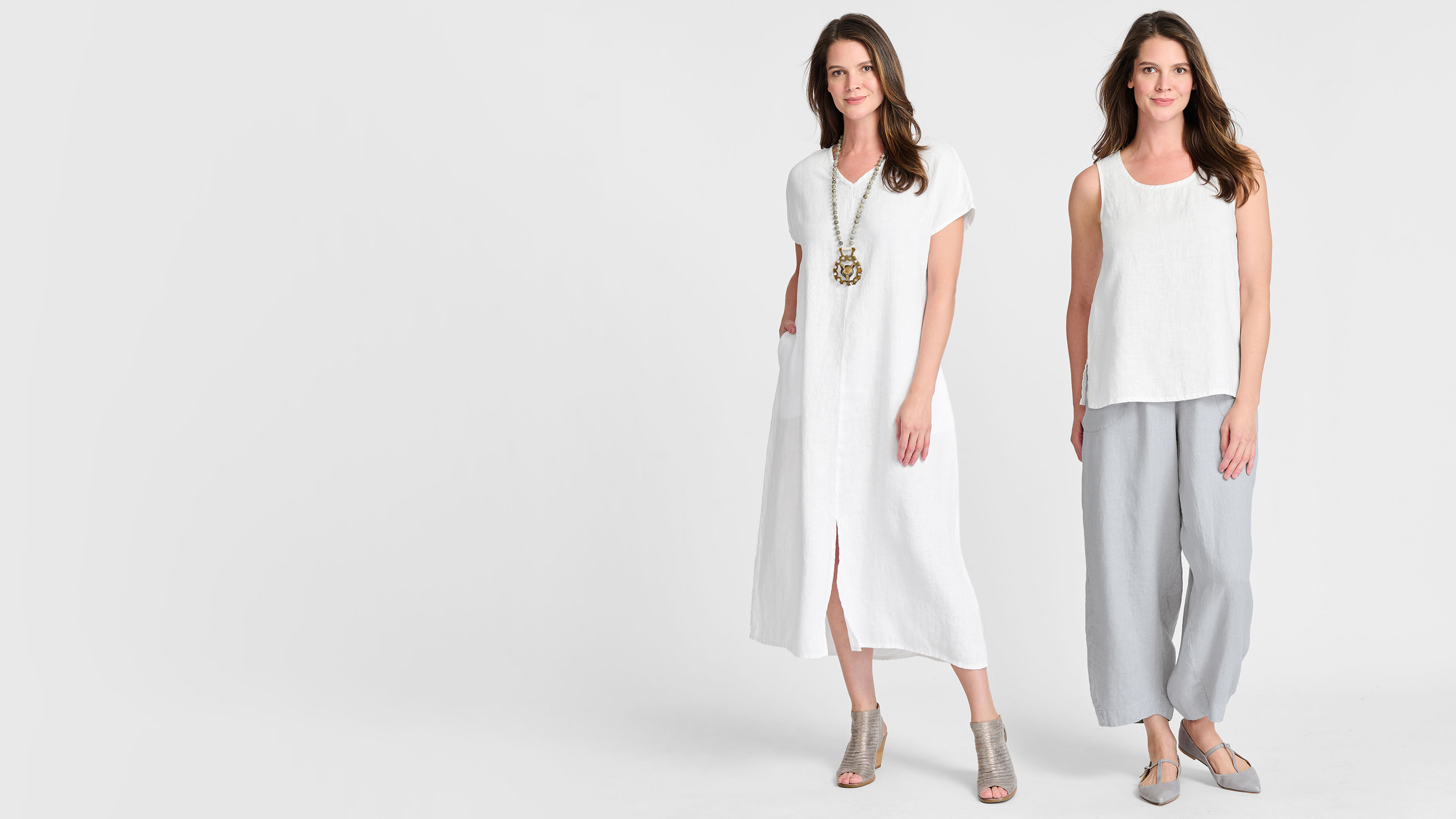 Core 2023 - FLAX women's linen clothing collection.