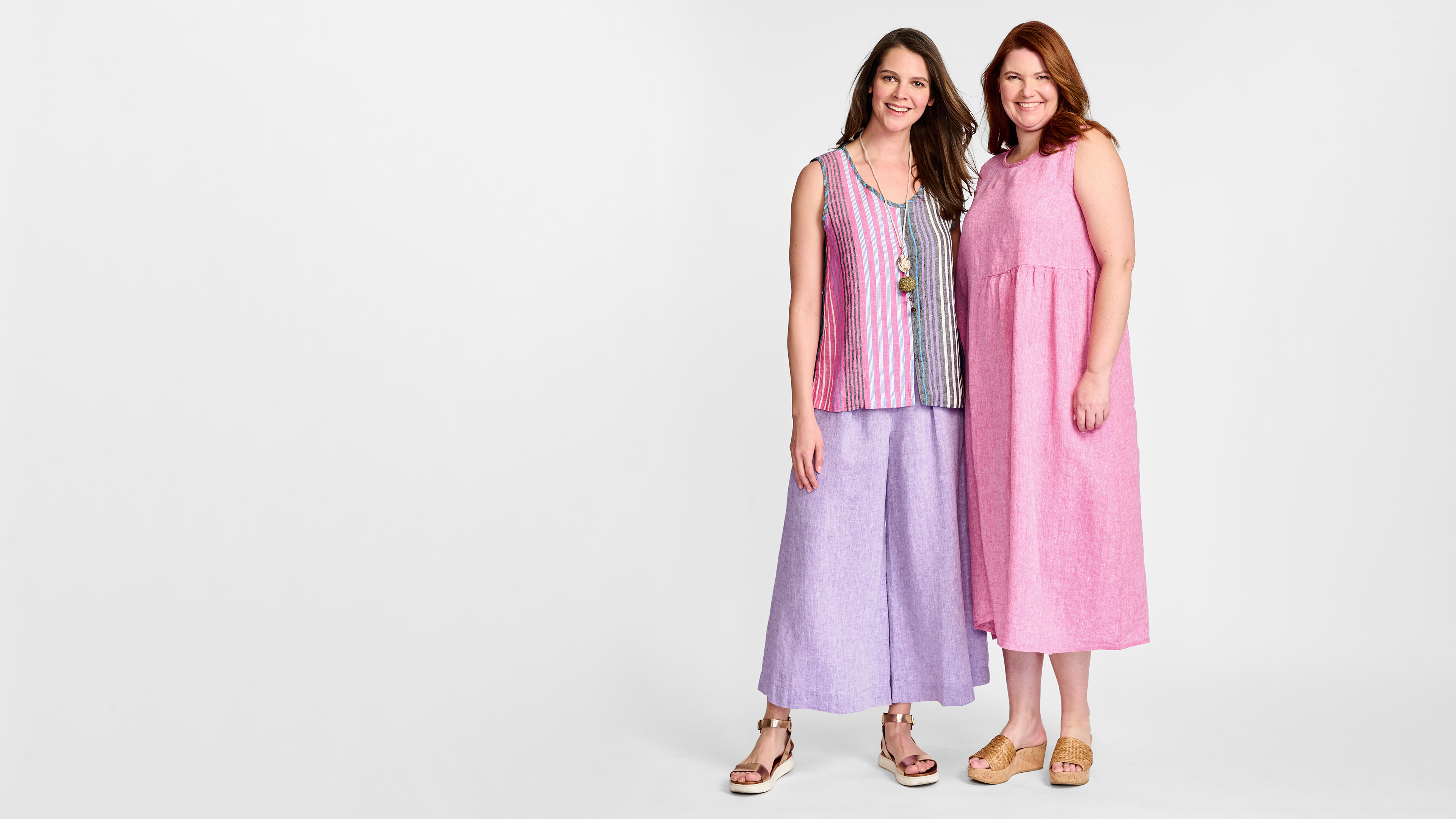 Sunshine 2023 FLAX women's linen clothing collection.