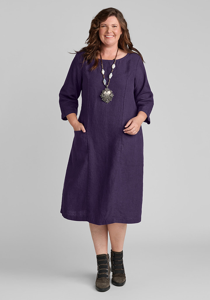 Flax linen clothing outfit