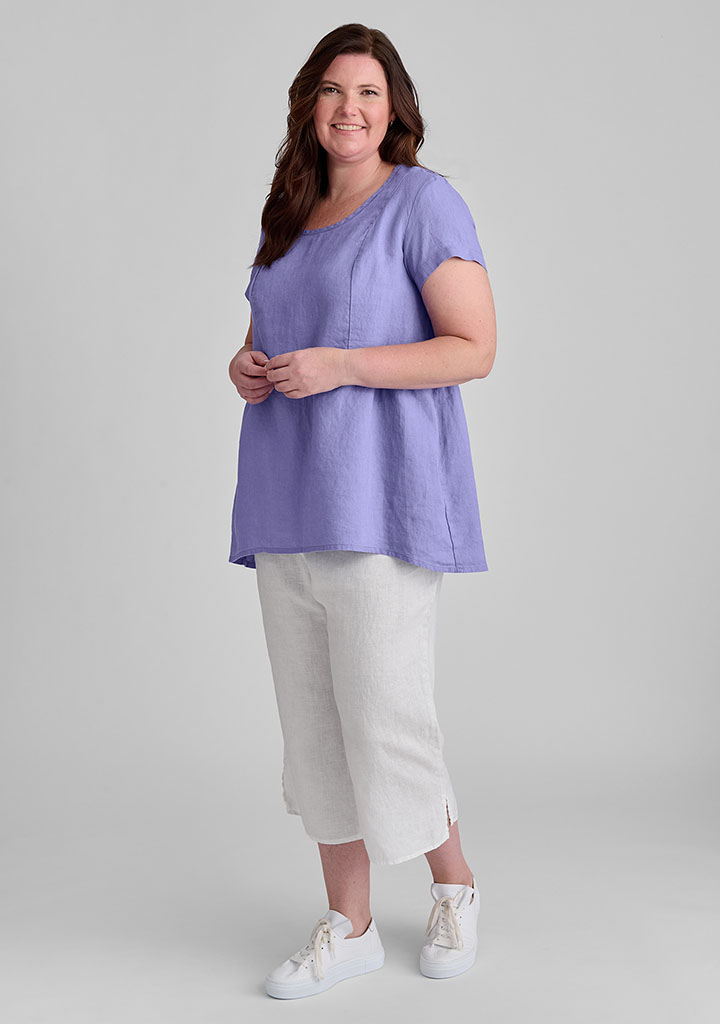FLAX linen clothing outfit