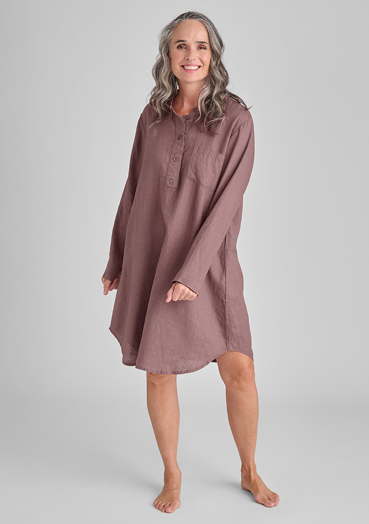 Flax linen clothing outfit