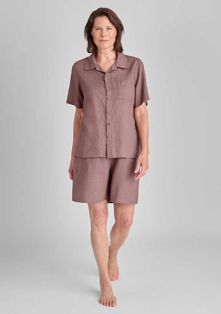 Flax linen clothing outfit