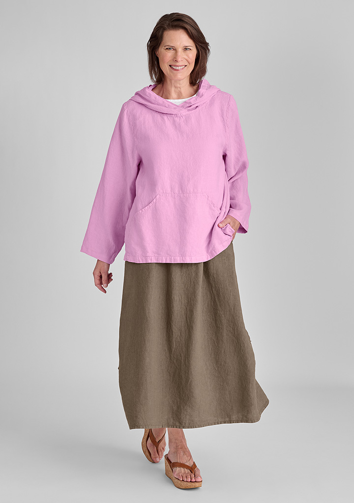 Flax linen clothing outfit