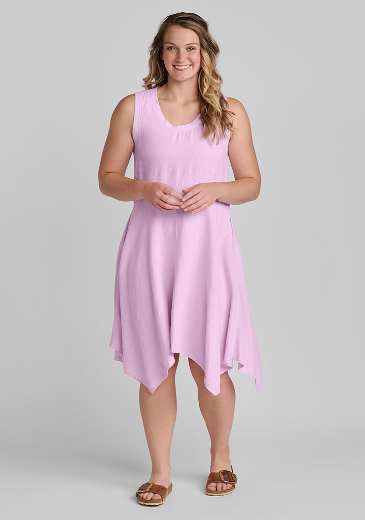 Flax linen clothing outfit