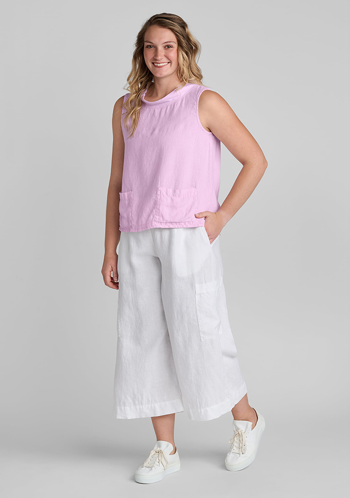 Flax linen clothing outfit