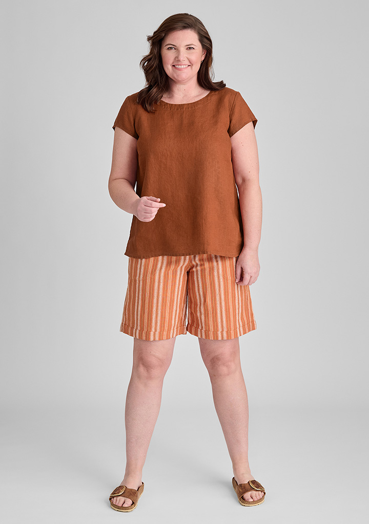 FLAX linen clothing outfit